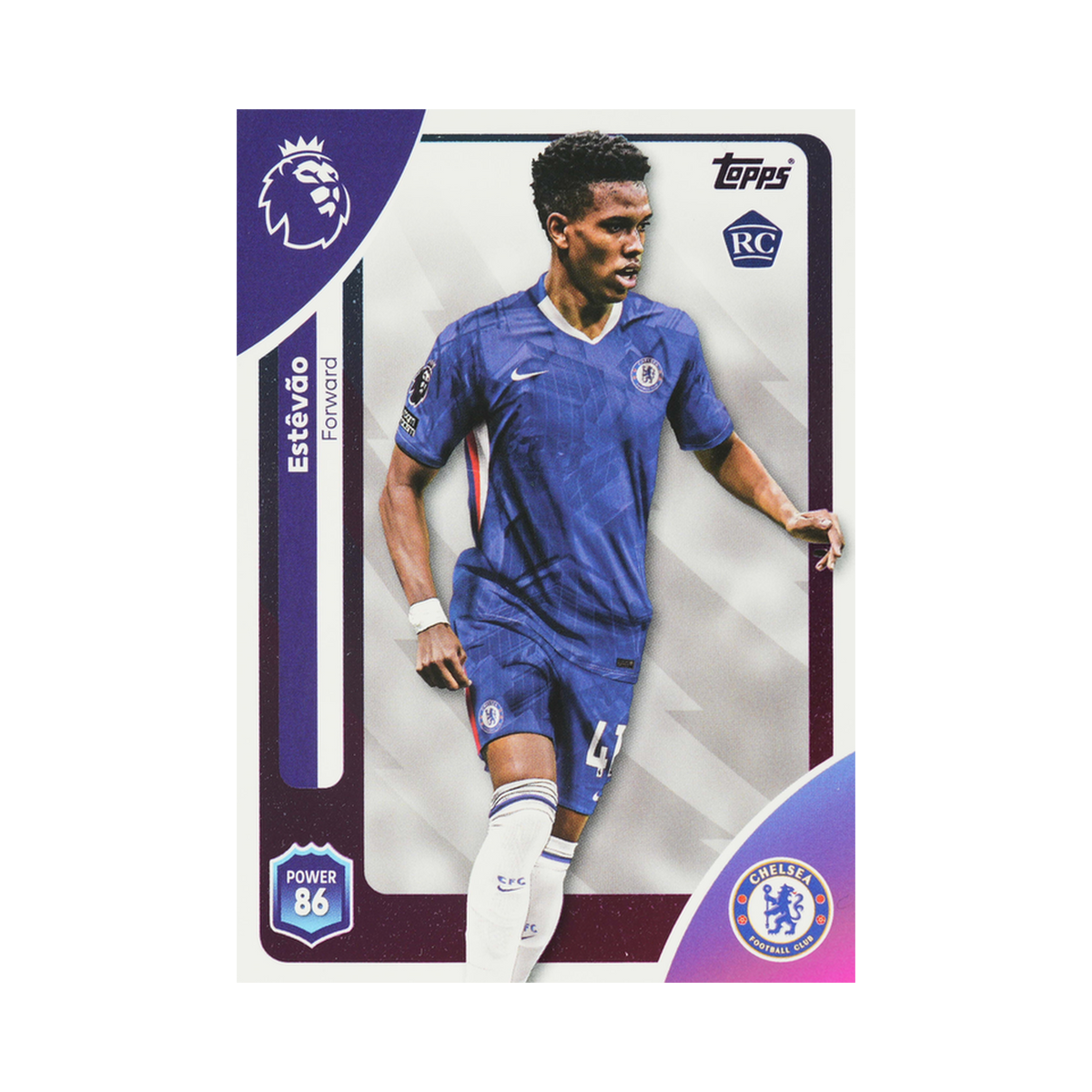 Estêvão Willian collectible card, additional view