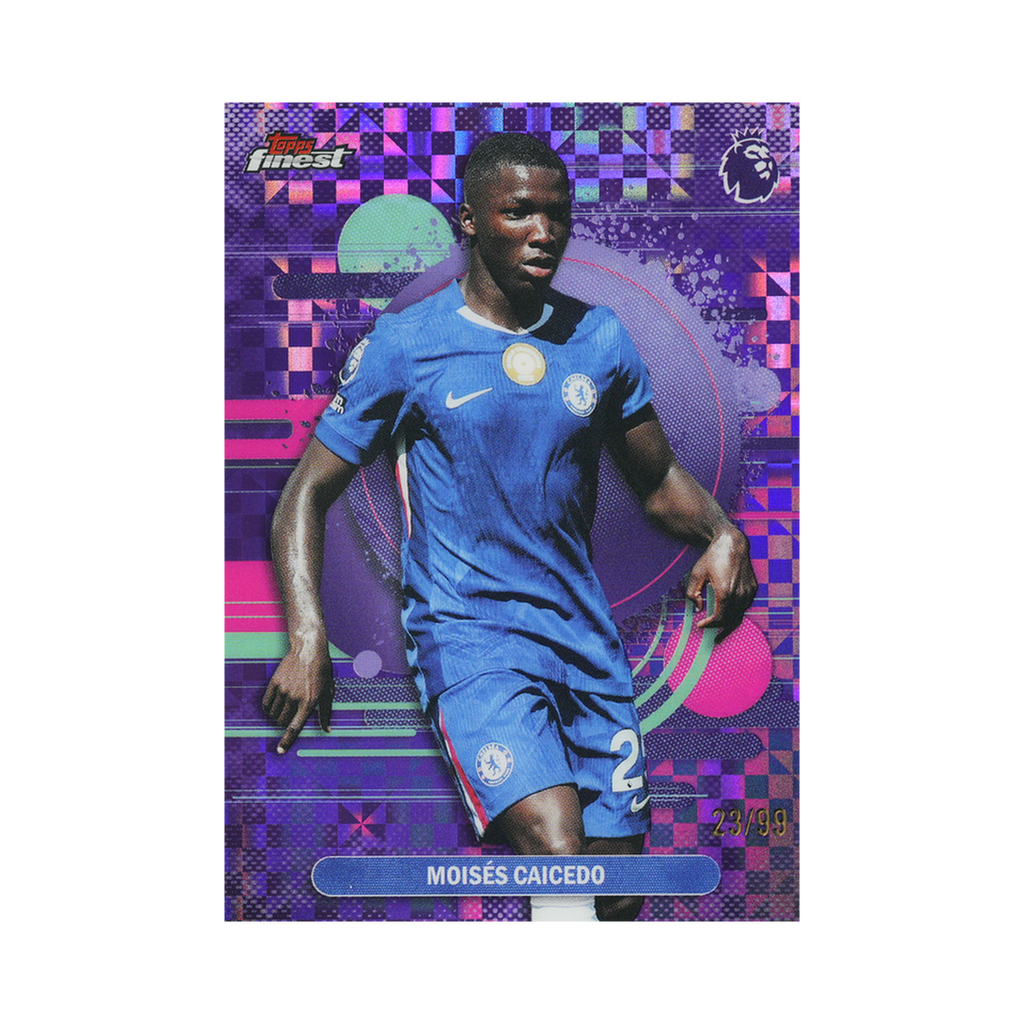 Moisés Caicedo collectible card