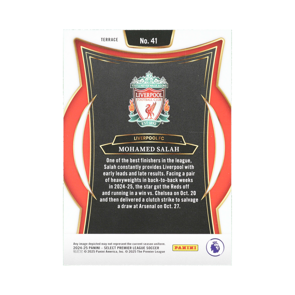 Mohamed Salah 2024/25 41 — back