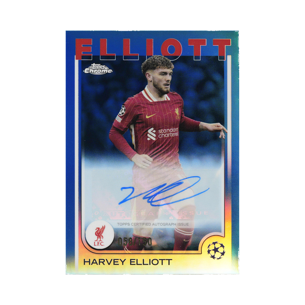 Harvey Elliott 2024/25 CA-EL 058/150 — front