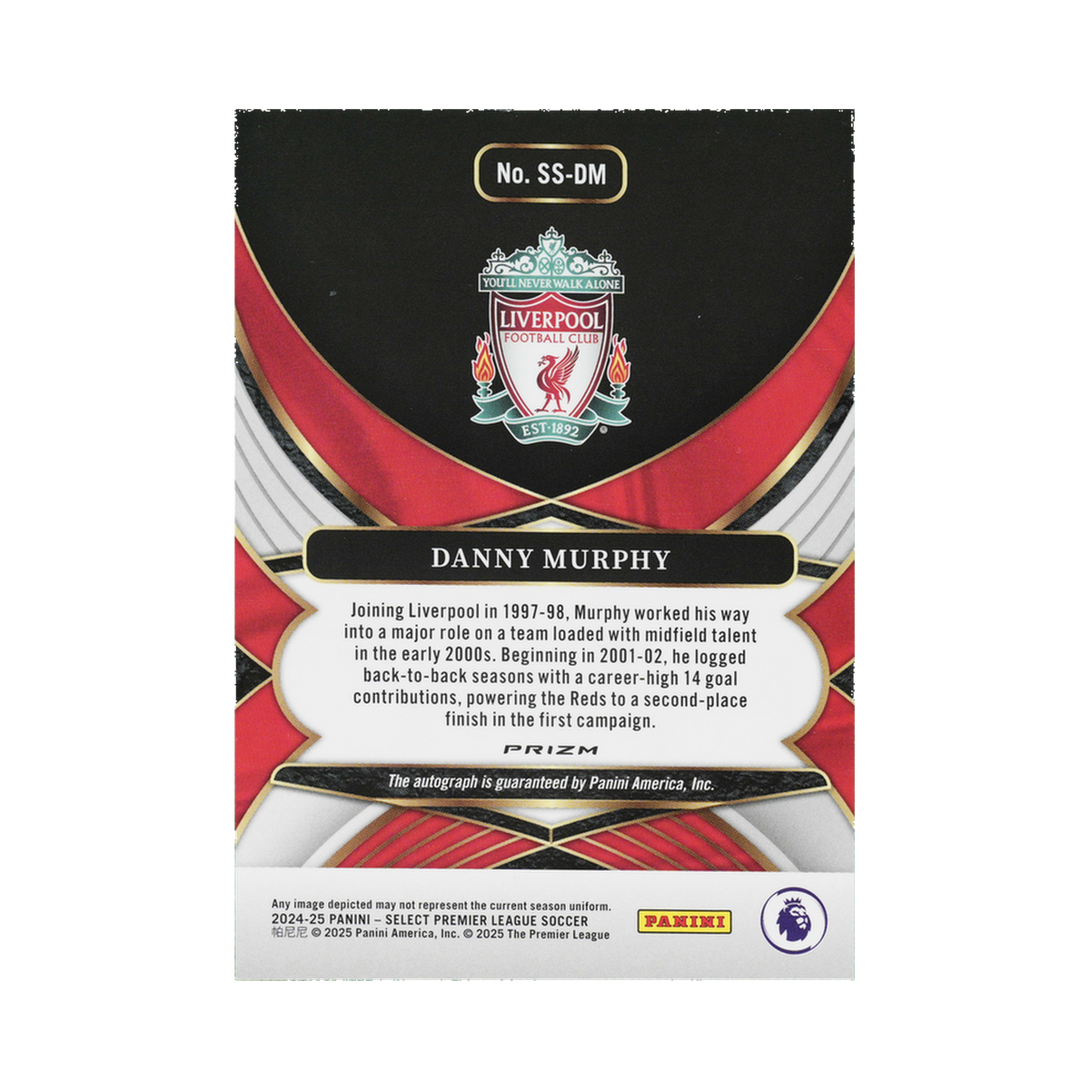 Danny Murphy 2024/25 SS-DM — back