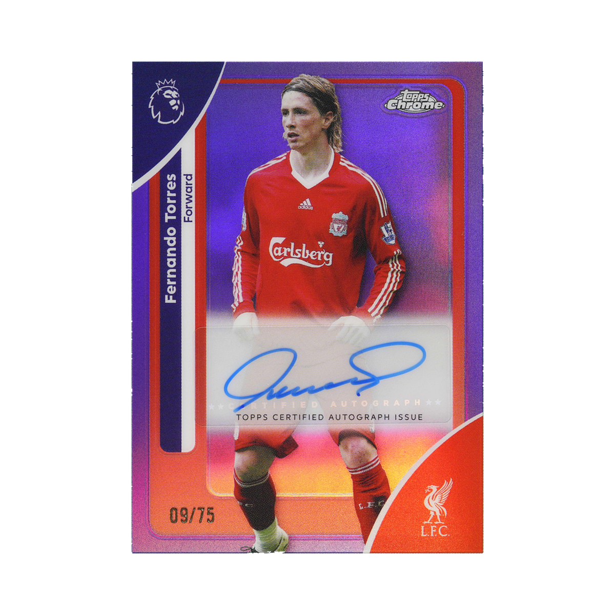 Fernando Torres 2026 CA-FT 09/75 — front