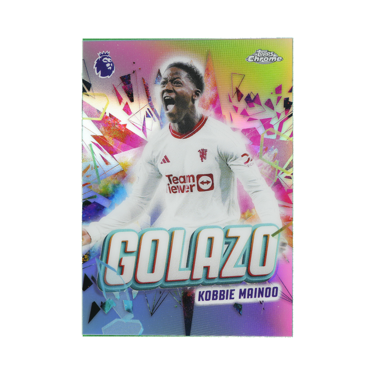 Kobbie Mainoo 2026 Topps Chrome Premier League #GZ-5  front view