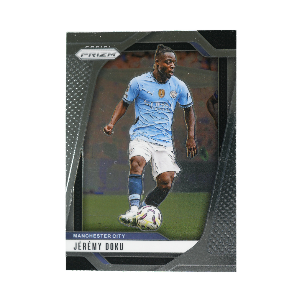 Jérémy Doku 2024/25 Panini Prizm Premier League #6 Standard front view