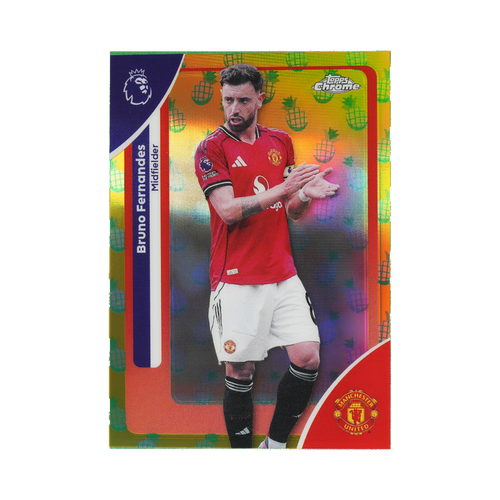 Bruno Fernandes 2026 Topps Chrome Premier League #135  front view