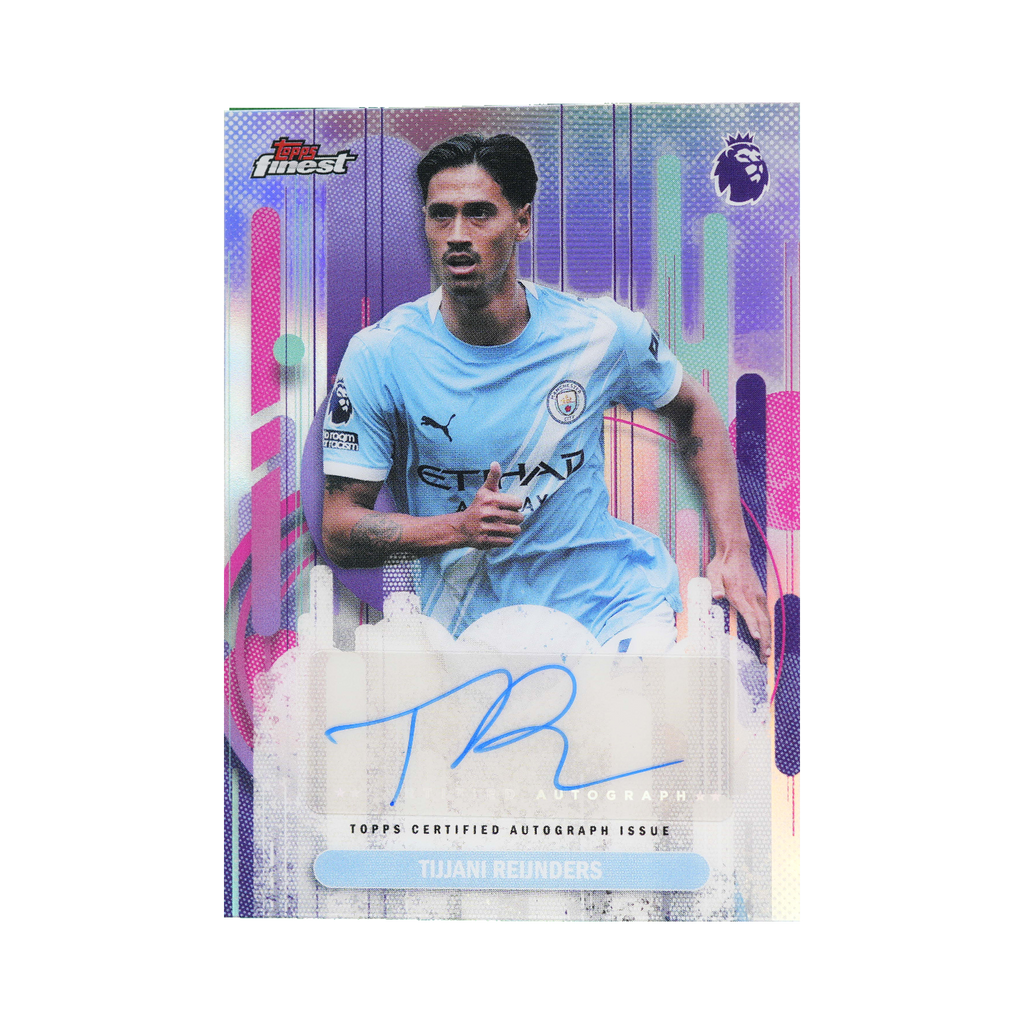 Tijjani Reijnders 2026 Topps Finest Premier League #FA-TR Standard front view