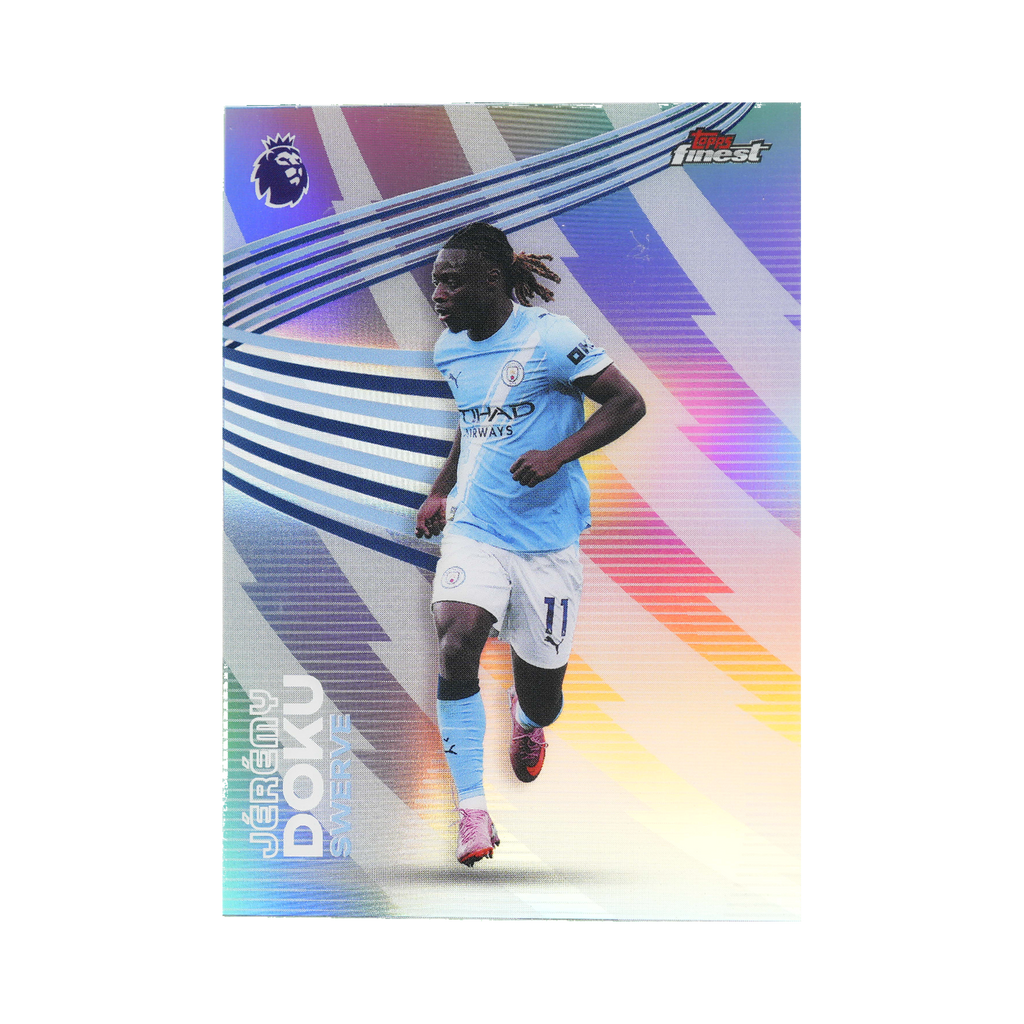 Jérémy Doku 2026 Topps Finest Premier League #SV-26 Standard front view