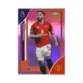 Matheus Cunha 2026 Topps Chrome Premier League #134 036/250 front view