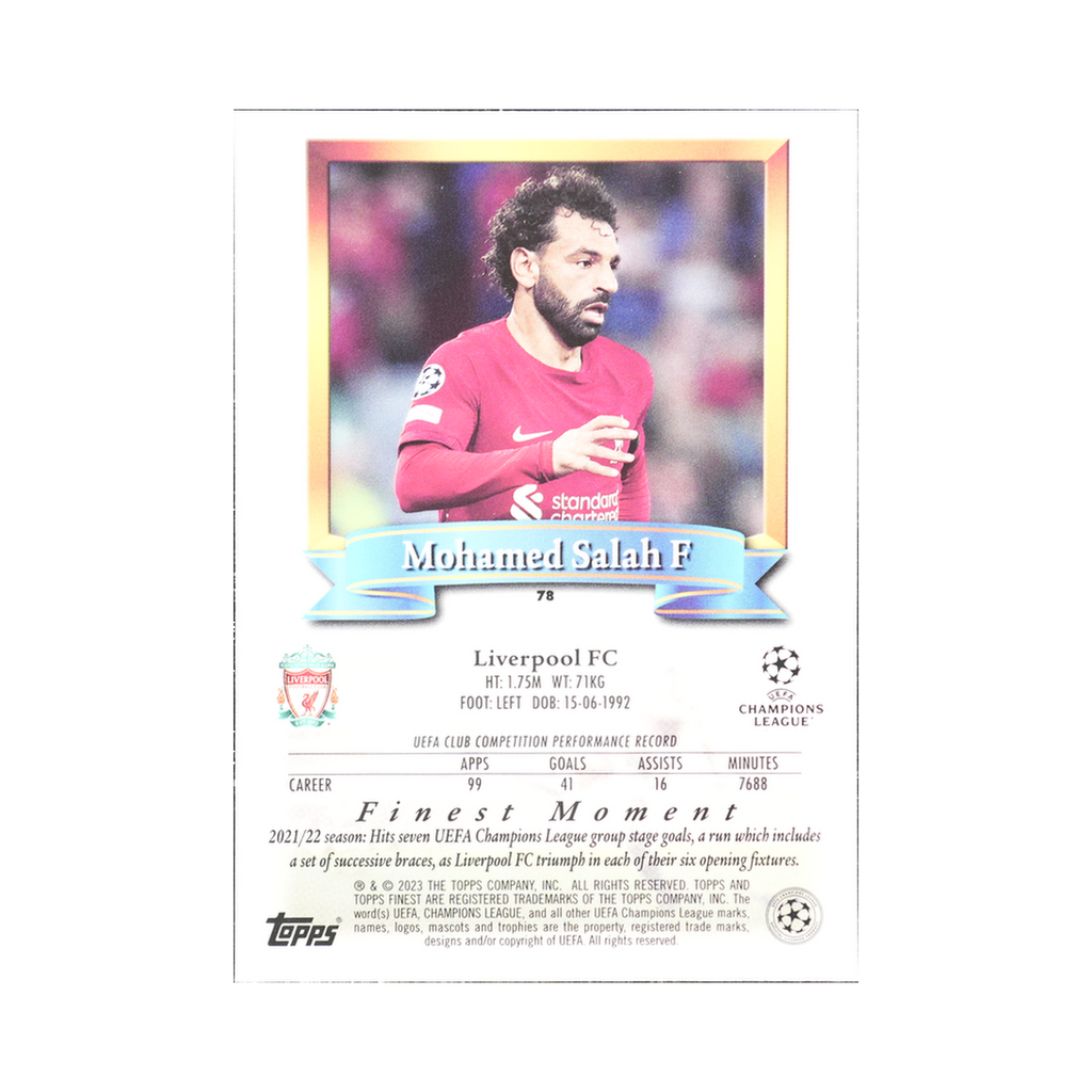 Mohamed Salah 2022/23 78 — back