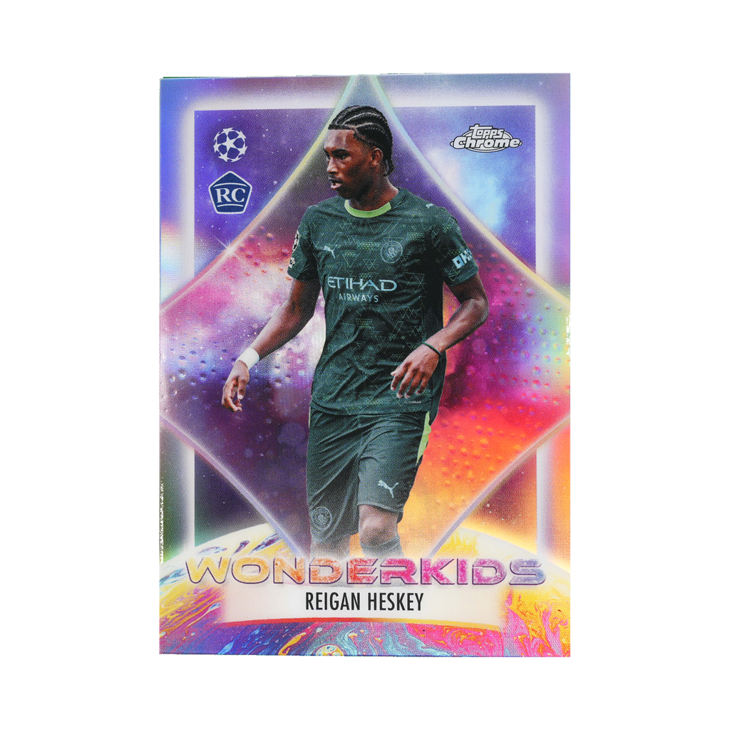 Reigan Heskey 2025/26 Topps Chrome UEFA Club Competitions #WK-2 Standard front view