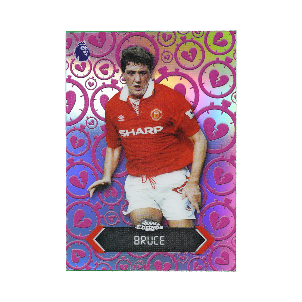 Steve Bruce 2026 Topps Chrome Premier League #STH-8  front view