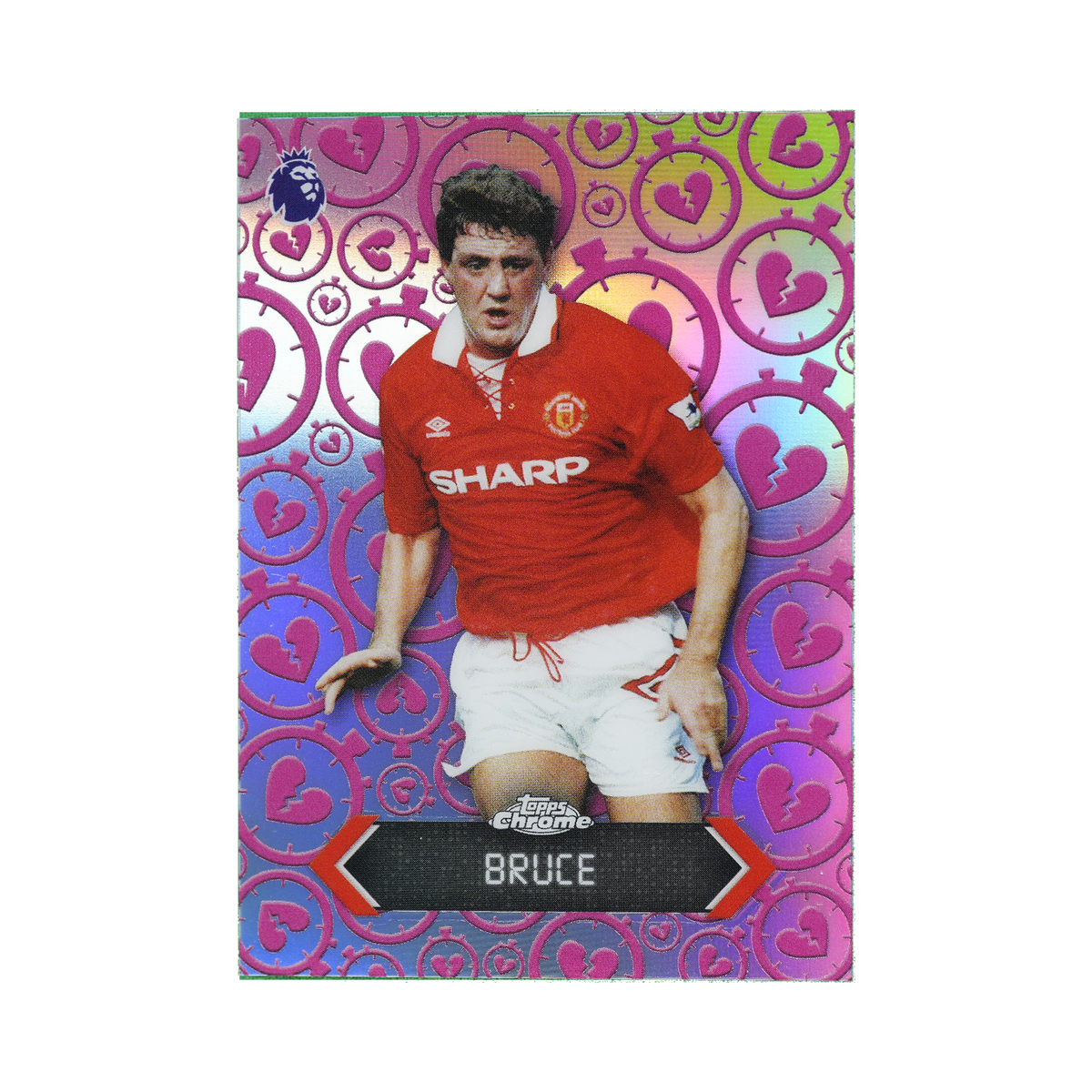 Steve Bruce 2026 Topps Chrome Premier League #STH-8  front view