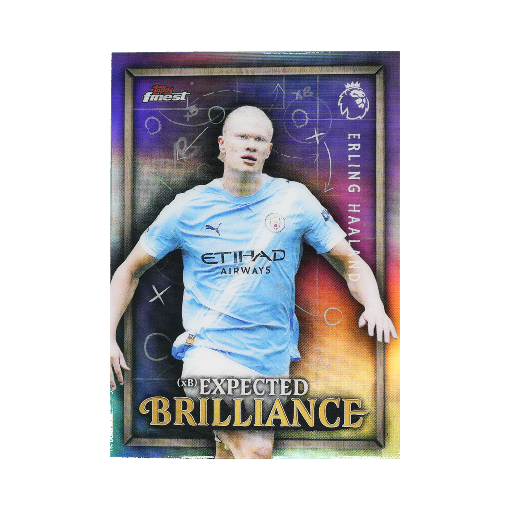 Erling Haaland 2026 Topps Finest Premier League #XB-25 Standard front view