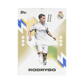 Rodrygo 2025/26 Topps Los Blancos Real Madrid #21 Standard front view