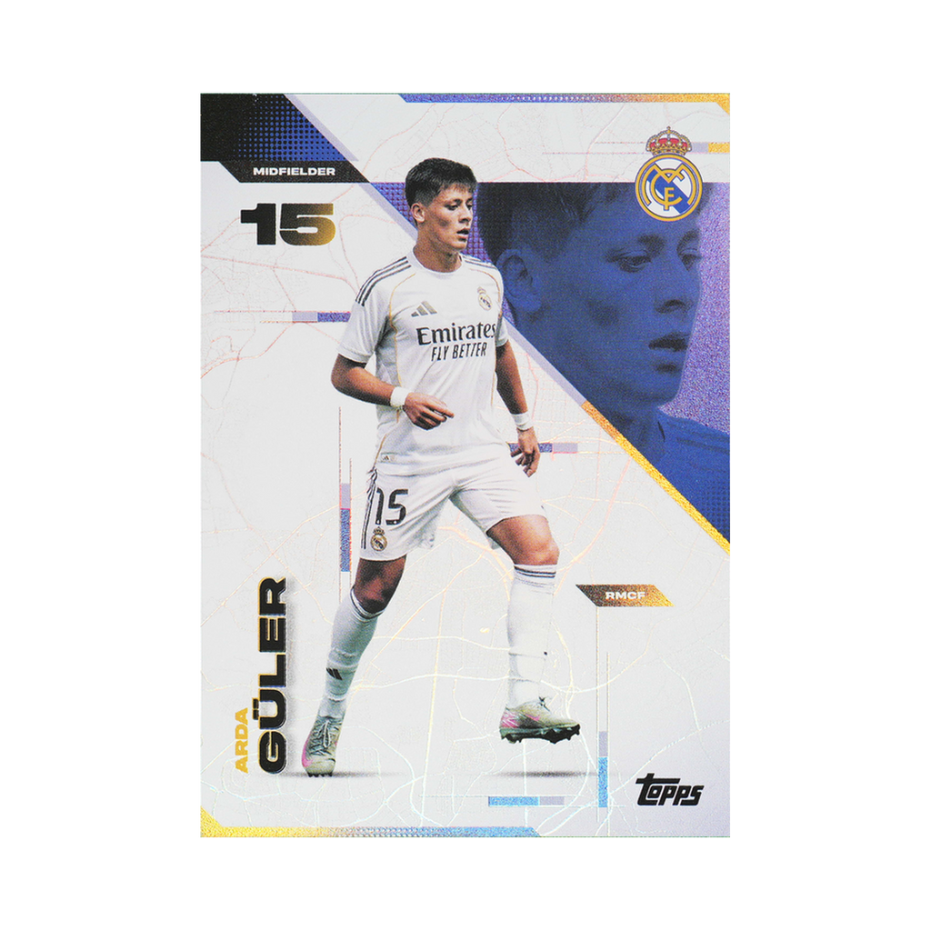 Arda Güler 2025/26 Topps Los Blancos Real Madrid #MM-11 Standard front view