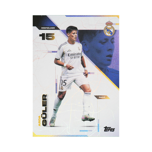 Arda Güler 2025/26 Topps Los Blancos Real Madrid #MM-11 Standard front view
