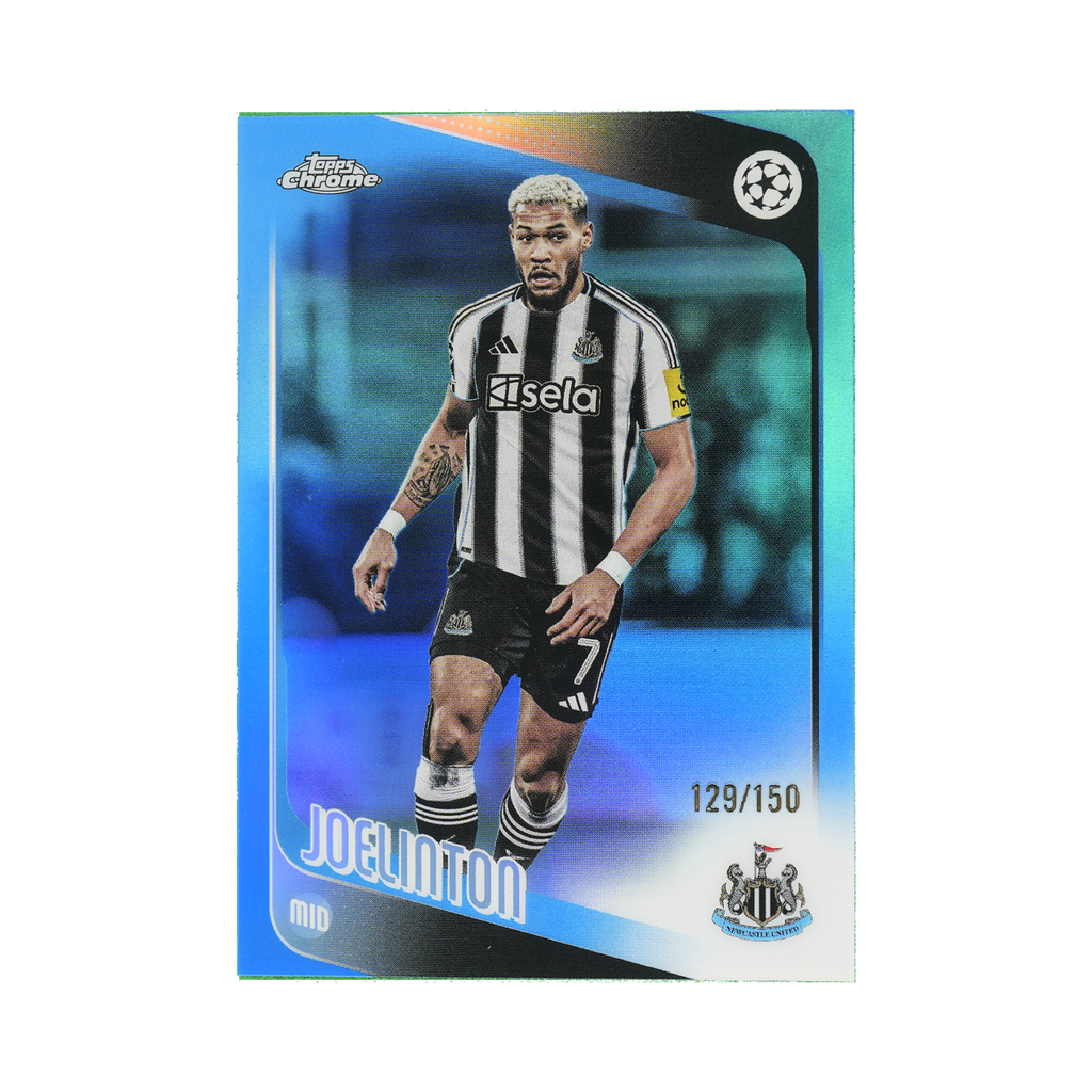 Joelinton 2025/26 Topps Chrome UEFA Club Competitions #23 129/150 front view