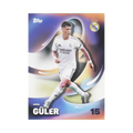 Arda Güler 2025/26 Topps Los Blancos Real Madrid #30 Standard front view