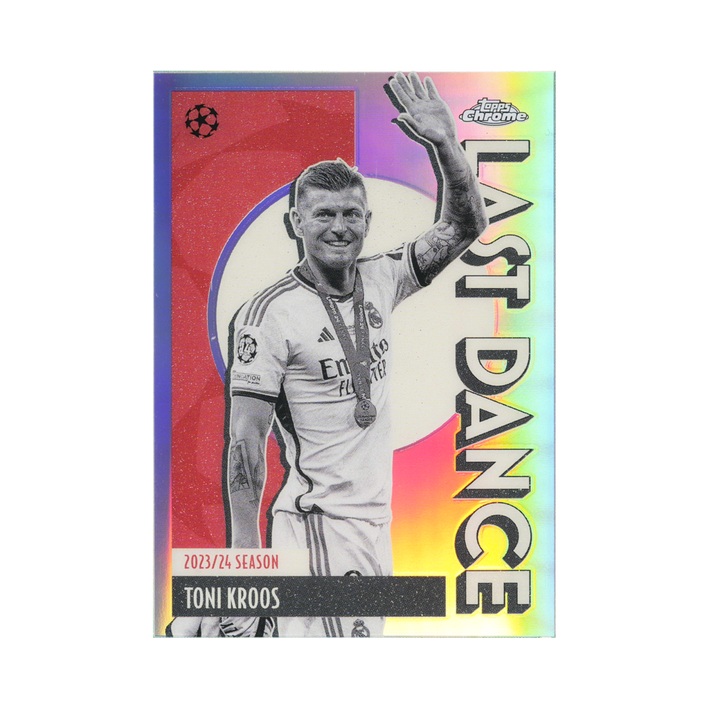 Toni Kroos 2025/26 Topps Chrome UEFA Club Competitions #LD-1 Standard front view