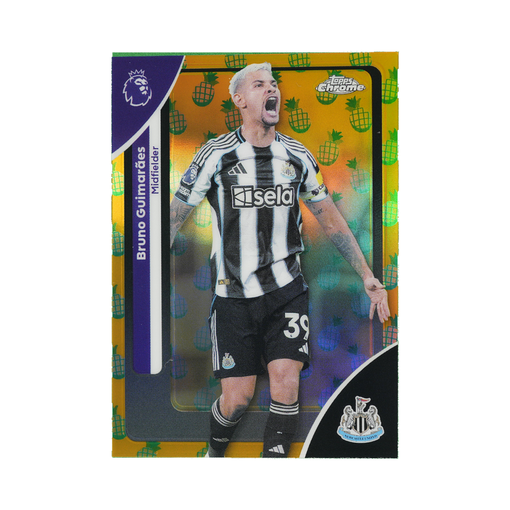 Bruno Guimarães 2026 Topps Chrome Premier League #143  front view