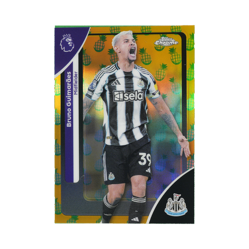 Bruno Guimarães 2026 Topps Chrome Premier League #143  front view