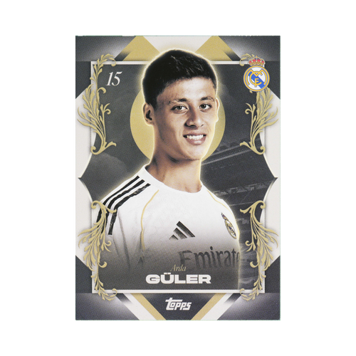 Arda Güler 2025/26 Topps Los Blancos Real Madrid #43 Standard front view