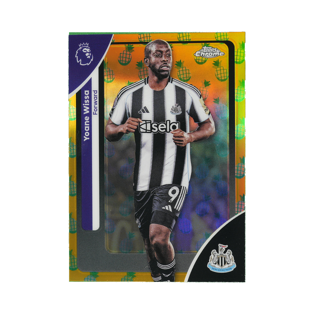 Yoane Wissa 2026 Topps Chrome Premier League #141  front view