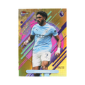 Omar Marmoush 2026 Topps Finest Premier League #266 Gold Refractor 14/20 front view