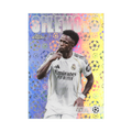 Vini Jr. 2025/26 Topps Chrome UEFA Club Competitions #SHH-8 Starball LogoFractor front view