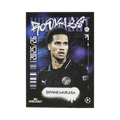 Divine Mukasa 2025/26 Topps Knockout UEFA Club Competitions Blue 14/99 front view