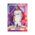 Dean Huijsen 2025/26 Topps Chrome UEFA Club Competitions #WK-6 Starball LogoFractor front view