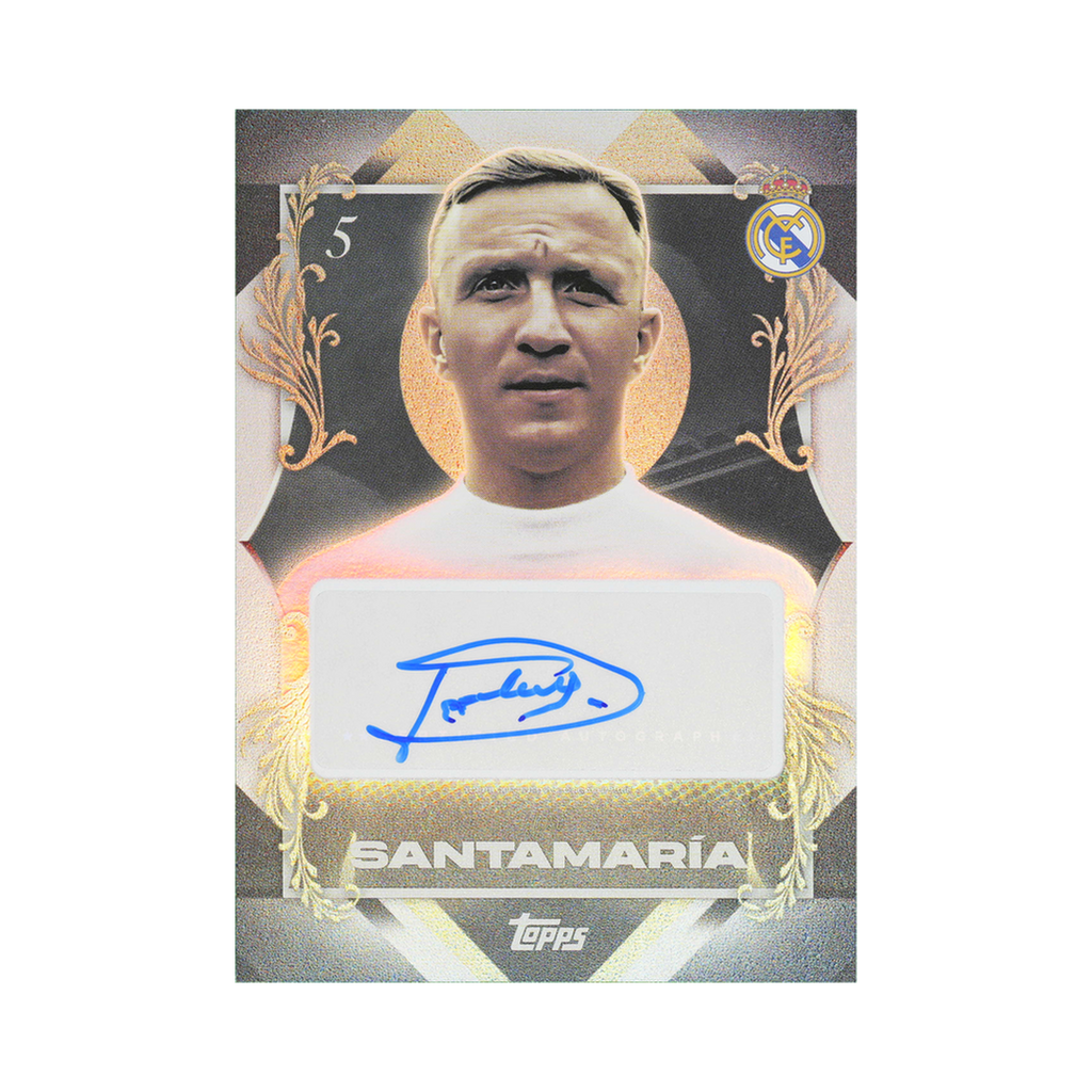 José Santamaría 2025/26 Topps Los Blancos Real Madrid #PP-JM Standard front view