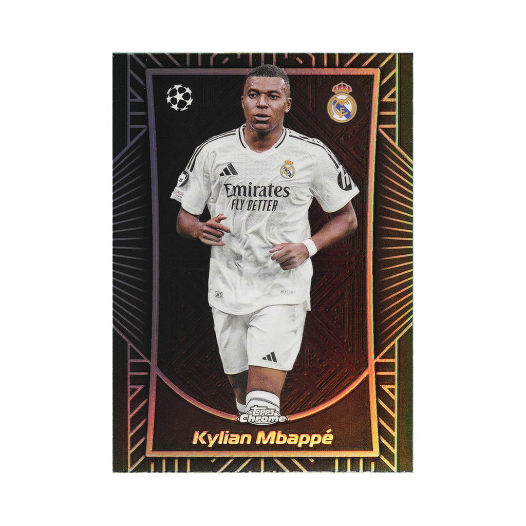 Kylian Mbappé 2024/25 Topps Chrome UEFA Club Competitions #SE-14 Standard front view