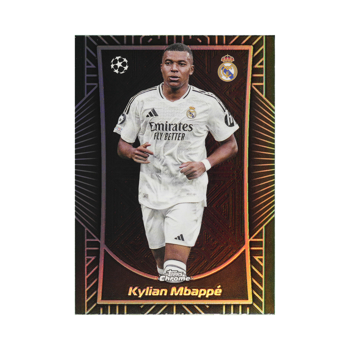 Kylian Mbappé 2024/25 Topps Chrome UEFA Club Competitions #SE-14 Standard front view
