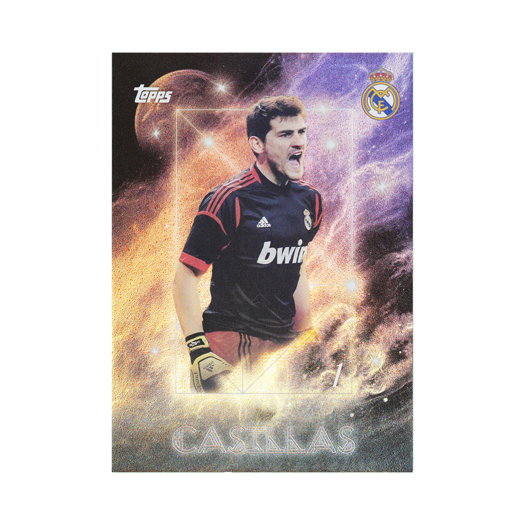 Iker Casillas 2025/26 Topps Los Blancos Real Madrid #IN-1 Standard front view