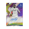 Ferland Mendy 2024/25 Topps Finest UEFA Club Competitions #BA-FM Purple Shimmer Refractor 012/199 front view