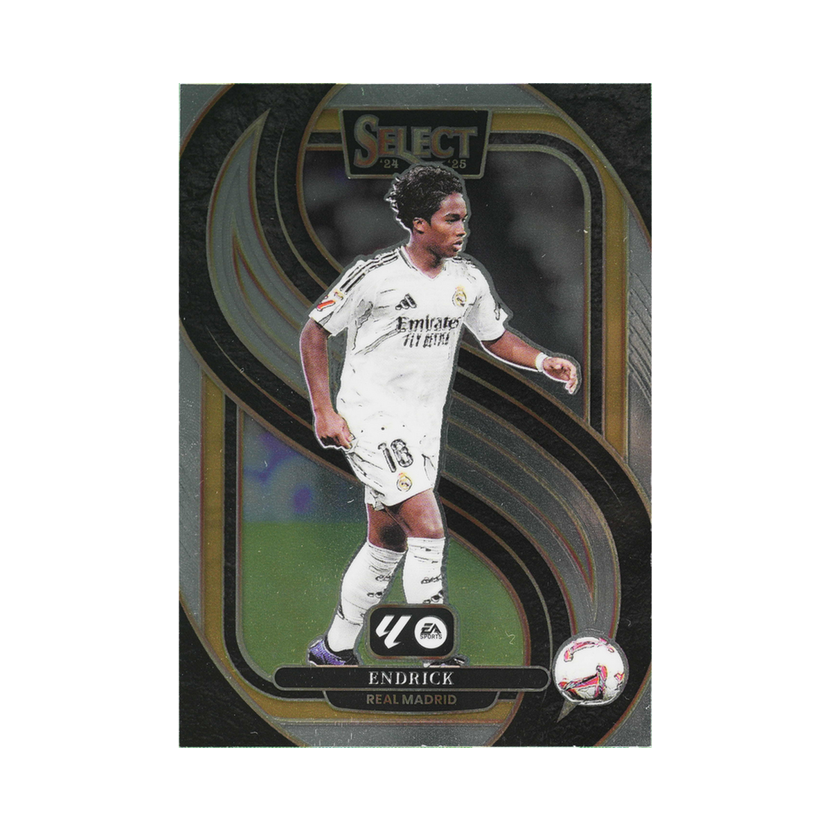 Endrick 2024/25 Panini Select LaLiga #116 Standard front view