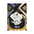 Vini Jr. 2025/26 Topps Gold UEFA Club Competitions Black 07/10 front view