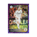 Luka Modrić 2024/25 Topps Merlin UEFA Club Competitions #86 Purple Speckle Refractor 09/15 front view
