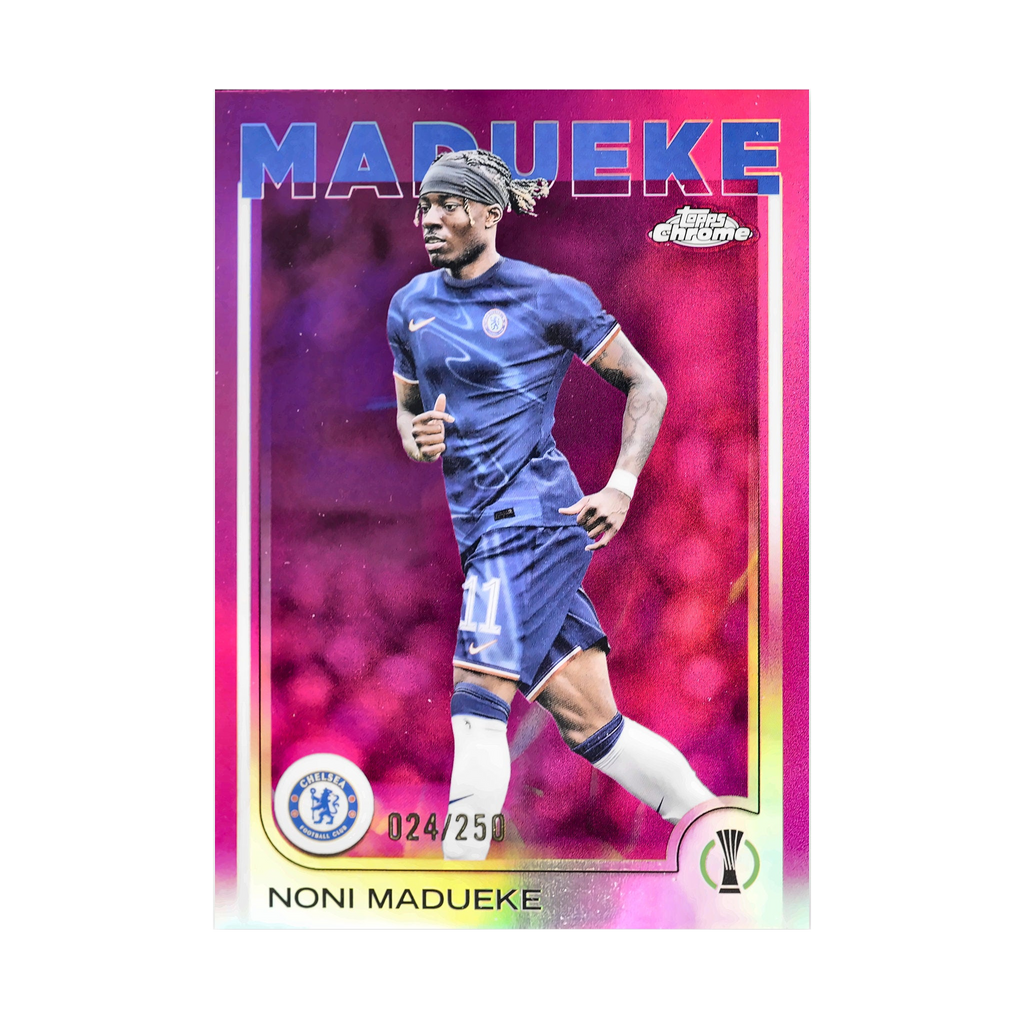 Noni Madueke collectible card — front