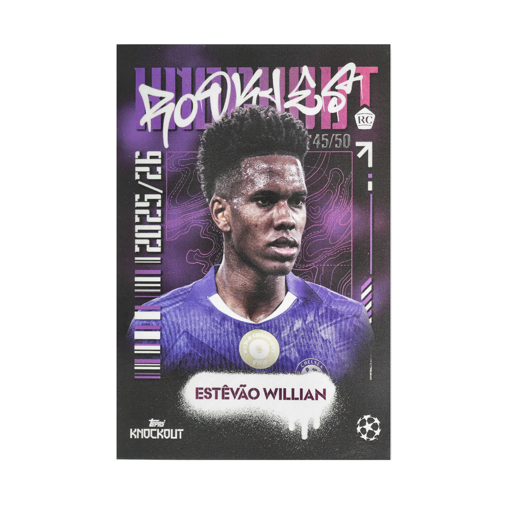 Estêvão Willian collectible card — front