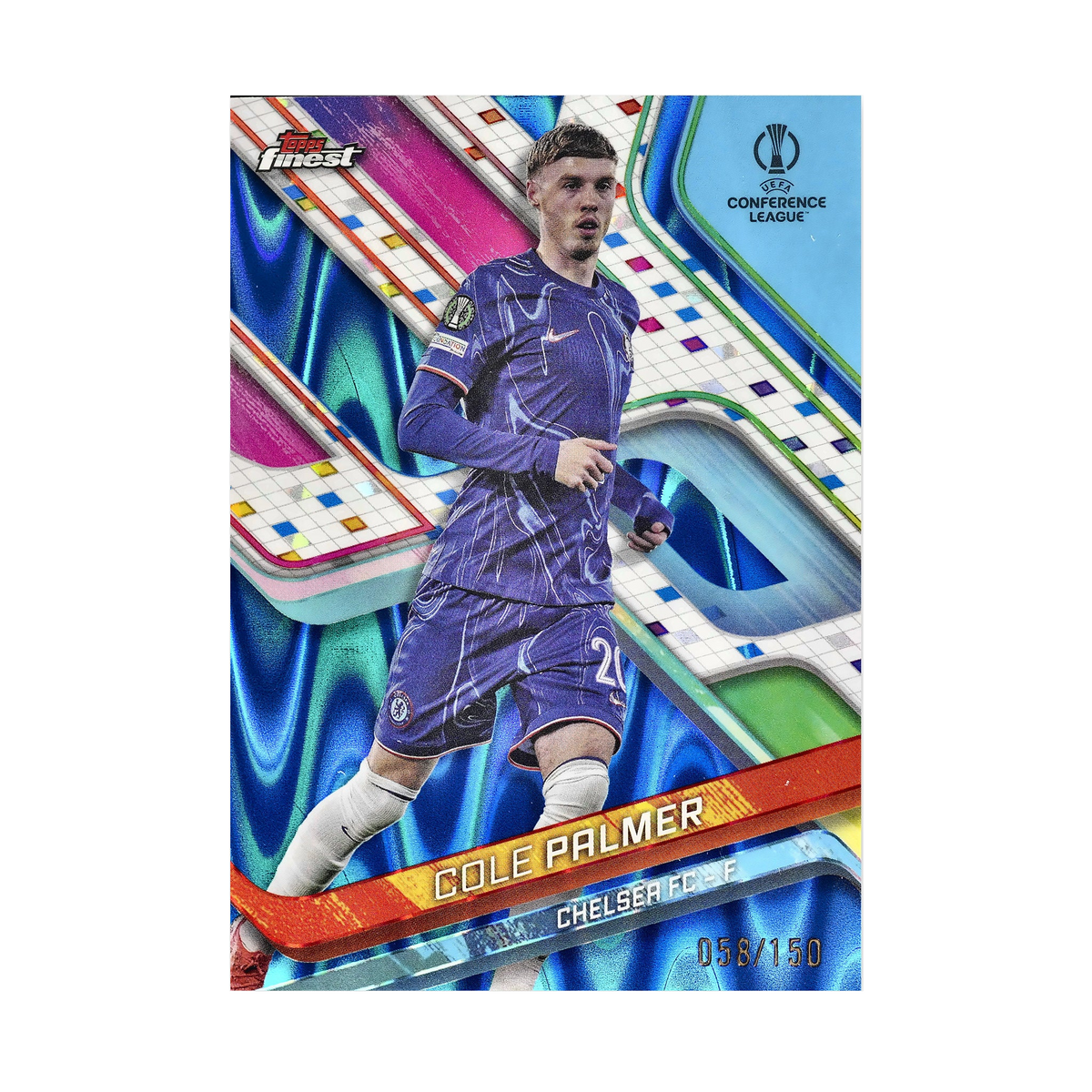 Cole Palmer collectible card — front