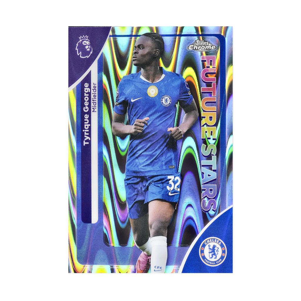 Tyrique George collectible card — front