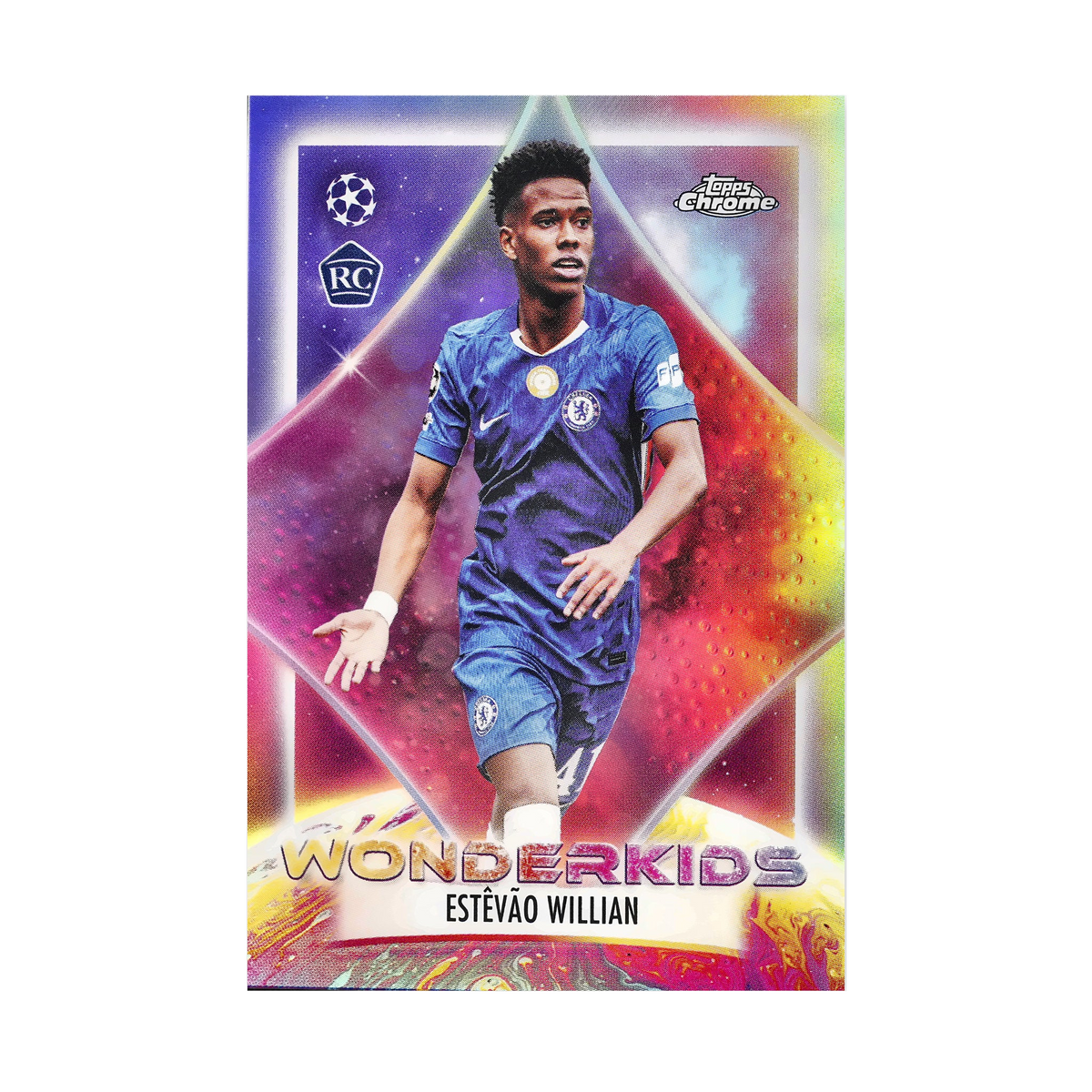 Estêvão Willian collectible card — front