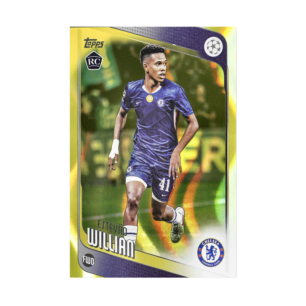 Estêvão Willian collectible card — front