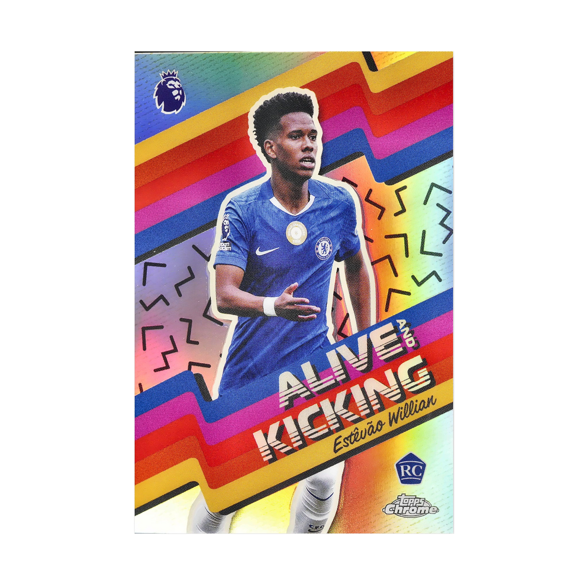 Estêvão Willian collectible card — front