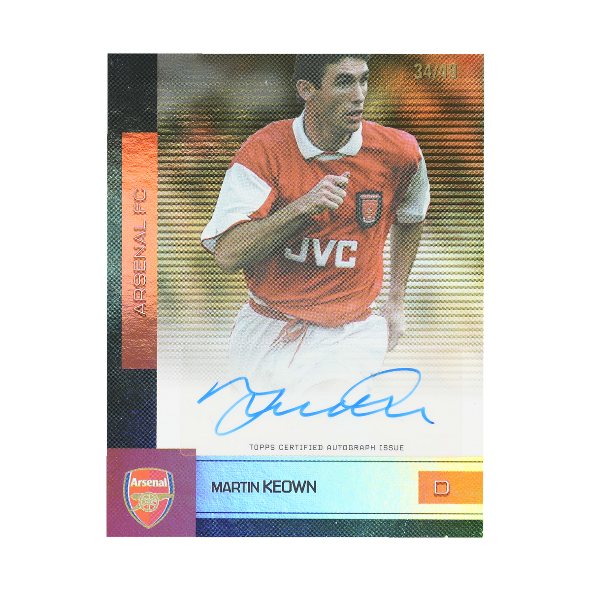 Martin Keown BA-MK — front