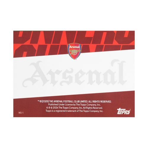 Bukayo Saka N5-1 — back