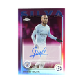 David Silva 2024/25 Topps Chrome CA-DS autograph 66/75, front