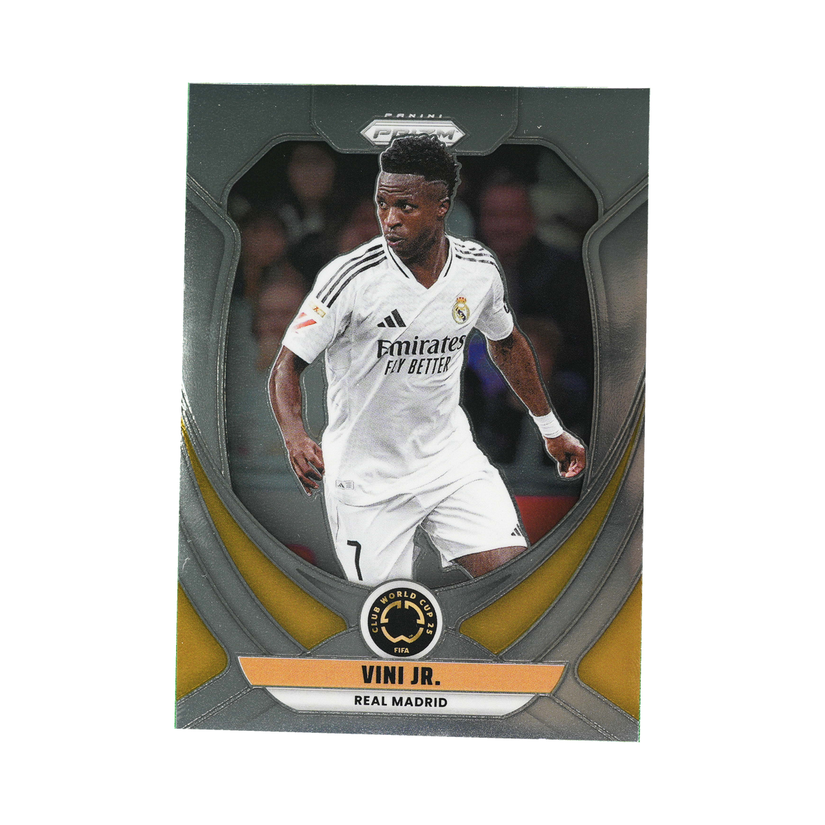 Vinícius Júnior 2025 Panini Prizm FIFA Club World Cup #167, front view